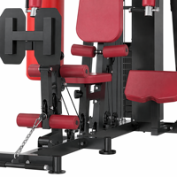 Nouvelle Station de Musculation Multifonctionnelle 2026 pour la Maison – Équipement de Fitness Complet pour Entraînement Complet et Exercice en Groupe (3 Personnes)