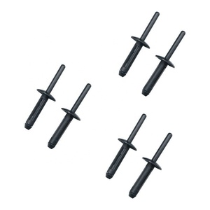 Klip Y Sujecion Automotriz <span class=keywords><strong>Premium</strong></span> PA66 kualitas baik S05 hitam OEM 15614746 klip Automotriz retainer mobil Fiffuser ventilasi keling - Product Image 1