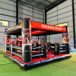 Toro Mecánico Más Popular, Toro de Rodeo en Oferta con Colchoneta Inflable, Montar en Toro Mecánico en <span class=keywords><strong>Venta</strong></span> - Product Image 2