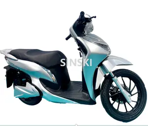 2024 NEW 12 인치 휠 전기 오토바이 오토바이 80 km/h 속도 SKD CKD 전기 오토바이 OEM 강력한 배터리