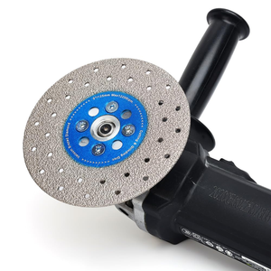 Disque de meulage diamanté industriel Rontek de 115 mm pour carreaux de porcelaine, granit, marbre, céramique, <span class=keywords><strong>avec</strong></span> tige de coupe 5/8-11 - Product Image 3