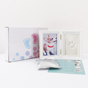 Support de Présentation en Bois Massif Fait Main pour Empreintes de Pattes d'Animaux – Cadeau Commémoratif DIY pour Chiens et Chats - Product Image 4