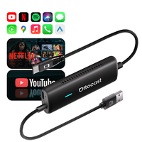 Adaptateur intelligent sans fil Ottocast pour voiture, basé sur Linux, avec CarPlay et Android Auto, Wi-Fi double bande, Bluetooth, garantie 1 an