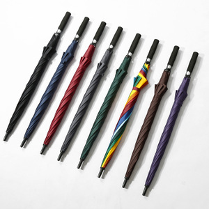 Paraguas Grande <span class=keywords><strong>de</strong></span> 27 Pulgadas con Logotipo Personalizado, Apertura Automática, Estructura <span class=keywords><strong>de</strong></span> Fibra <span class=keywords><strong>de</strong></span> Vidrio, Mango <span class=keywords><strong>de</strong></span> Espuma, para Negocios, Hoteles, Comercios, Regalos Corporativos - Product Image 3