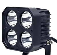 Reflector LED de 4 Pulgadas, 190W, Alta Potencia, Luz de Conducción de Haz Ultra Estrecho, Lámpara para Vehículo, Luces de Circulación Diurna, 9-36V