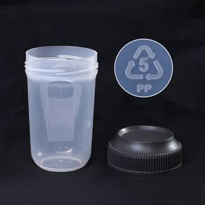 Portable <b>Cup</b> with Graduated Shaking <b>Cup</b> Suitable for Fitness Supplement Protein Powder <b>Cup</b> - Product Image 3