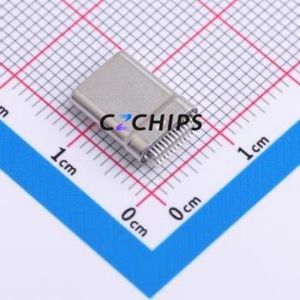 TYPE-C-31-G-02 USB Connector SMD Connector ( Connector Type: Type-C )( Gender: Male )( Mounting Type: Clamp Plate ) - Product Image 2
