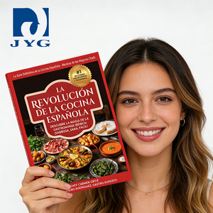 Make Your Own Personalised Eco-friendly Softcover Recipe Book <strong>Cookbook</strong> with Perfect Binding Coffee Table Printing Service - Product Image 1
