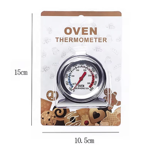 Nhiệt kế thực phẩm 50-300 C/100-600 F nướng nồi chiên đầu bếp hút thuốc ngay lập tức đọc thép không gỉ Nhiệt kế nhà bếp nấu ăn Nhiệt kế - Product Image 4