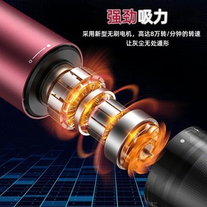 P12 Cordless <b>Handheld</b> <b>Vacuum</b> Cleaner 120W 16000Pa 8000mAh Battery Home And Car Use - Product Image 3