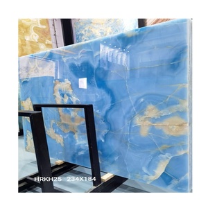 Đá tự nhiên màu xanh <span class=keywords><strong>Onyx</strong></span> Đá Cẩm Thạch giá tất cả các tấm đá tự nhiên đánh bóng mài đá - Product Image 2