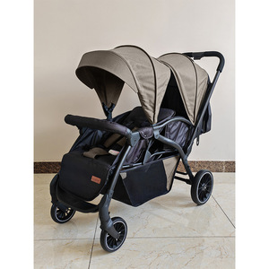 Passeggino leggero e multifunzione con cestino per dormire pieghevole per neonati che i bambini possono sedersi e reclinare - Product Image 5