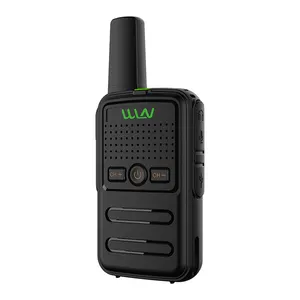 2022 WLN Walkie Talkie KD-C56B FCC sertifikalı destek özelleştirme 2 w Uhf Mini boyutu iki yönlü radyo Walkie Talkie