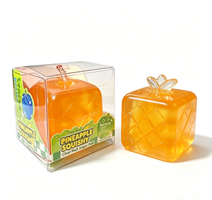 Juguete Antiestrés de Espuma con Forma de Fruta, Personalizable con Impresión, de Rebote Lento, para Relajación de Adultos y Actividad de Juego para Niños - Product Image 1