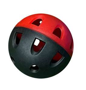 Factory Standard 42mm PE Material Golf Hollow Practice <b>Balls</b> WIth Two Colors Mini Pickleball <b>Balls</b> for Practice - Product Image 6