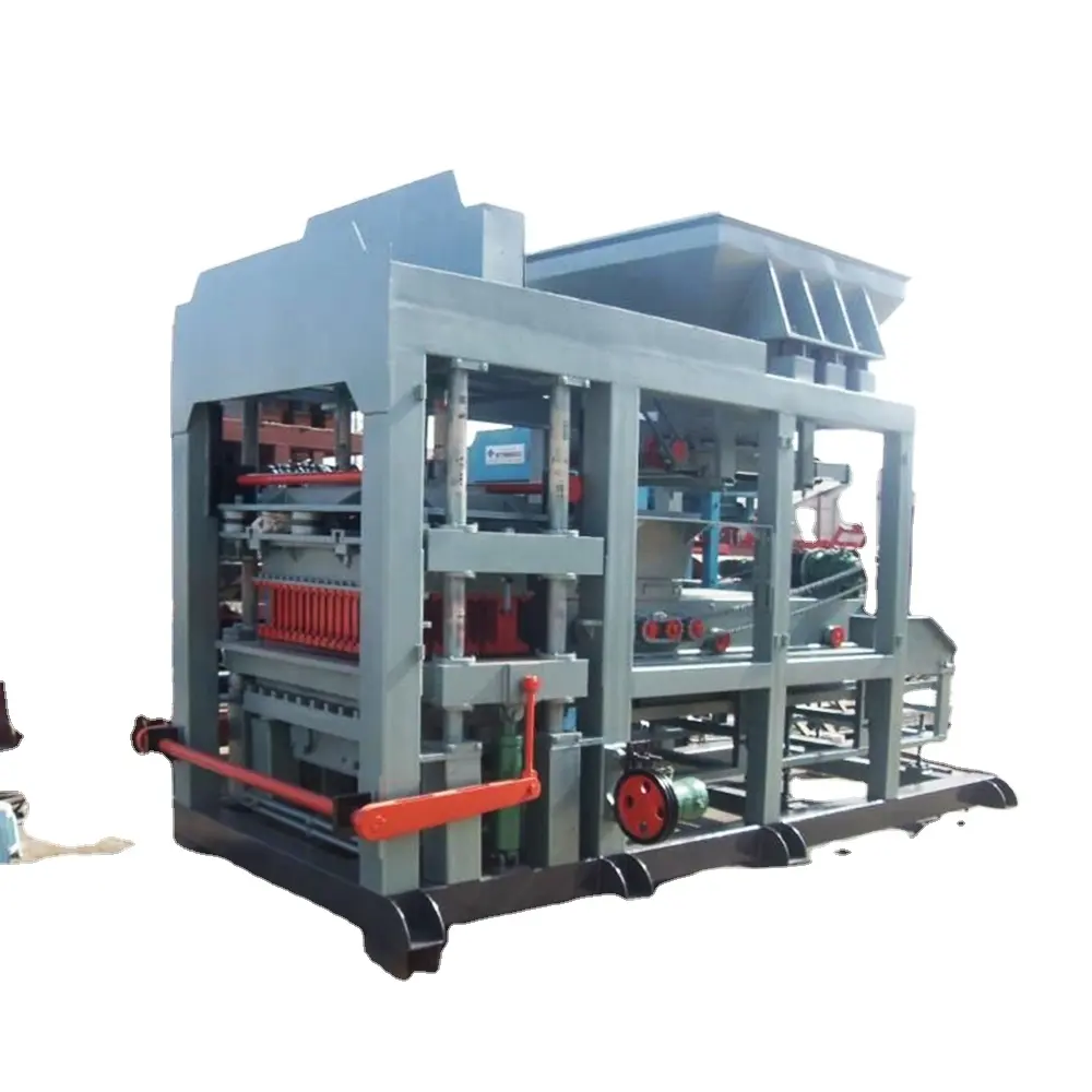 Low price high productive QT4-25 automatic block machine line on sale