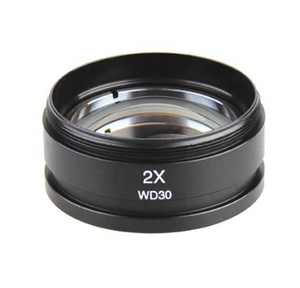 <span class=keywords><strong>Lentille</strong></span> d'objectif auxiliaire <span class=keywords><strong>de</strong></span> microscope stéréo <span class=keywords><strong>Lentille</strong></span> <span class=keywords><strong>de</strong></span> <span class=keywords><strong>Barlow</strong></span> 0.3X/0.5X/0.75X/2X - Product Image 1