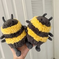 Boneka Hewan Lucu Isi Kapas PP Ramah Lingkungan, Boneka Beruang Lembut untuk Anak-anak, Pereda Stres