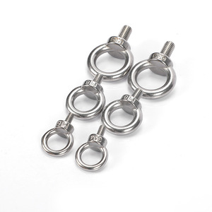 Pernos de Ojo Zhicheng de Acero Inoxidable 304 M6 M8 M10 con Cabeza Redonda, Acabado Brillante y Resistencia a la Abrasión - Product Image 3