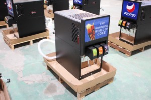 Machine à <span class=keywords><strong>fontaine</strong></span> <span class=keywords><strong>Coca</strong></span>-Cola Freestyle portable à 3 têtes, qualité supérieure, en acier inoxydable et plastique, qualité commerciale, fournie directement par l'usine - Product Image 6
