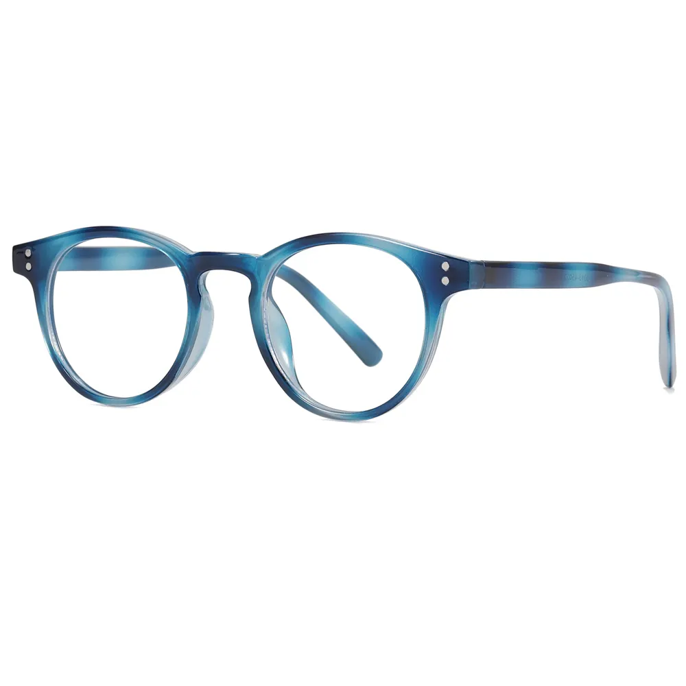Superhot lunettes 24061 lentilles claires rondes d'ordinateur lunettes Anti-lumière bleue