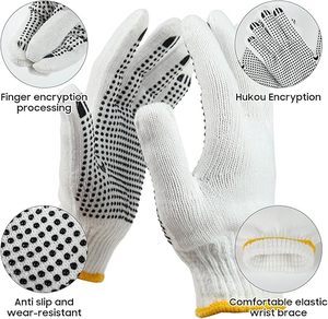 Guantes con Palma Reforzada para Mayor Comodidad, Transpirabilidad, Resistencia al Desgaste y Protección Antideslizante - Product Image 2