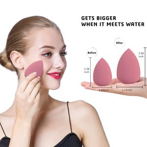 Juego de Esponjas de Maquillaje con Estuche y Soporte, Esponjas Multicolores para Maquillaje Líquido, en Crema y en Polvo - Product Image 4