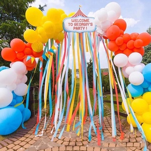 Cintas de papel crepé para fiestas, cintas decorativas para <span class=keywords><strong>conciertos</strong></span>, bodas, cumpleaños, varios festivales, 82 pies - Product Image 2