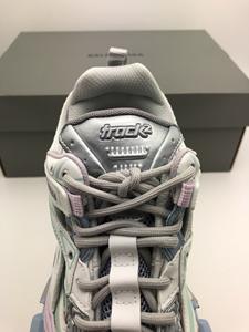 Zapatillas de deporte gruesas transpirables superiores de punto informales para hombres y mujeres de alta calidad, zapatos para caminar a la moda - Product Image 6