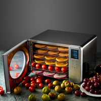 6 Trays Voedsel Dehydrator Machine Fruit Dehydrator Drogen Voor Thuisgebruik
