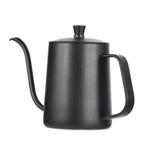 600 ml Stainless Steel Pour Over <strong>Travel</strong> Kettle Barista-Style Coffee Tea <strong>Pot</strong> with Gooseneck Espresso Maker for Home Office Use - Product Image 3