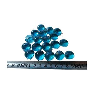 Free Fire Beads Caribbean Blue Glass Tianjin Port Shipping Aqua Beads - Product Image 2