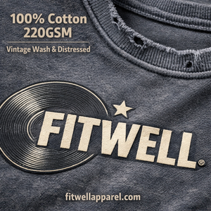<span class=keywords><strong>T</strong></span>-<span class=keywords><strong>shirt</strong></span> Oversize <span class=keywords><strong>Vintage</strong></span> Lavata 220GSM 100% Cotone Pesante con Grafica Cultura Musicale <span class=keywords><strong>Rock</strong></span> Band, Top Retrò Effetto Consumato - Product Image 2