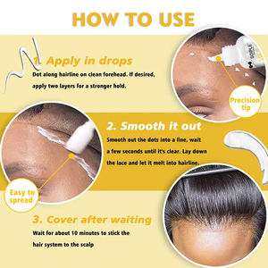 ชุดควบคุมขอบสำหรับผู้หญิงกาววิกผมและลูกไม้ละลายสเปรย์สำหรับวิกผมแท่งขี้ผึ้งสำหรับแต่งผมวิก - Product Image 6