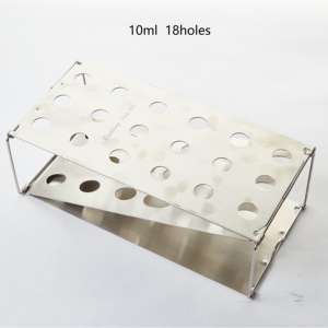 Rak jarum suntik medis baja tahan karat promosi dudukan berdiri kanula penyedot lemak aksesori lipat - Product Image 6