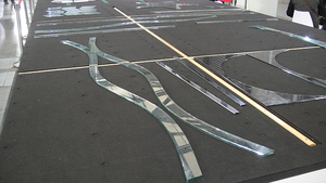 Ligne de découpe de verre industrielle de précision CNC automatique robuste 380 V pour épaisseurs de 3 à 19 mm, ligne de production de découpe de verre - Product Image 4