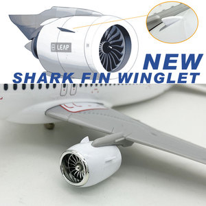 Modelo de Avión <span class=keywords><strong>A320</strong></span> a Escala <span class=keywords><strong>1</strong></span>/100, Material de Resina, Regalos Creativos de Aviación, Exhibición de Colección - Product Image 3