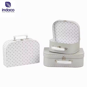 Caja de Regalo para Traje de Recién Nacido 2026, la Más Vendida, con Empaque de Papel Cosido Tipo Maleta - Product Image 3