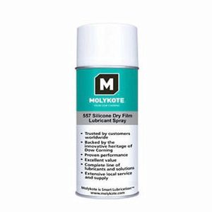 Molykote 557 Silicone Dry Film Lubricant <b>Spray</b> For Cutting Blades <b>Waterproof</b> Anti Snagging - Product Image 1