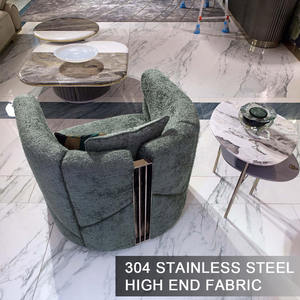 Ghế Bành Sang Trọng Ghế Bành Hiện Đại Bằng Nhung Thiết Kế Kiểu Ý Ghế Phòng Khách Cho Phòng Khách Sang Trọng - Product Image 3