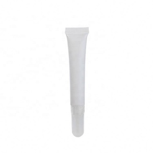 10ml PP Plastic New Lip <b>Gloss</b> Tubes Lip Oil Container Wholesale Empty Soft Squeeze Tube White <b>clear</b> Lip Balm Tube - Product Image 6