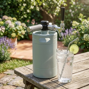 Distributeur de Boissons Portable Inox 2L pour Cocktails – Kit de Cocktails à Pression pour l'Été et la Plage – Meilleures Ventes - Product Image 3