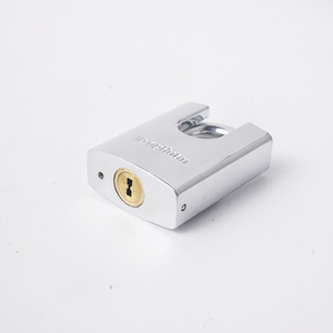 Candados Seguridad盗難防止安全南京錠3個鉄キー固体真鍮シリンダーアルミ合金 - Product Image 5