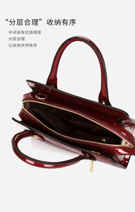 Newest Ladies Fashion High Quality Pu Leather Shoulder Bags Designer Luxury Trendy Bags Women <b>Handbags</b> - Product Image 4