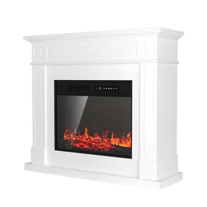 नई डिजाइन इनडोर चिमनी mantel लकड़ी जलती मास्टर सफेद आग जगह इस्तेमाल किया
