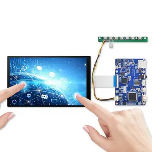 Panel Layar LCD Tft Ips 7 Inci 1920*1200 Panel Layar Sentuh Multi Tampilan Model Lanskap Antarmuka Mipi 4 Jalur Raspberry Pi