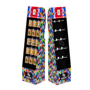 Expositor de Cartón para el Mundial de Fútbol 2026, Expositor de Pie para Tiendas, Regalo, Expositor de Papel Corrugado con Clavijas - Product Image 1