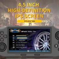 Console de jeu vidéo portable rétro SF3000 RPG avec écran couleur IPS de 4,5 pouces, résolution 854x480, écran non tactile, système Linux portable