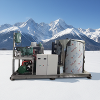 Máquina de Hielo en Escamas China Haiyue de 10 a 30 Toneladas con Certificado CE, Suministro de Fábrica, Máquina para Hacer Hielo en Escamas de Gran Capacidad