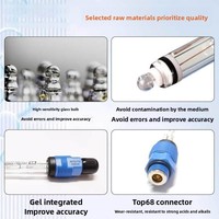 Elektroda pH E+H Jerman CPS11 Probe pH Kaca Tahan Suhu Tinggi Sensor pH Tester